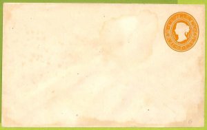 40196 - Australia VICTORIA - Postal History -  STATIONERY COVER  H & G  # 5a