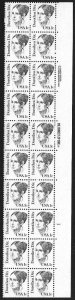 US 1844 - MNH Plate Block of 20 - 1¢ stamps - Dorothea Dix.  FREE SHIPPING