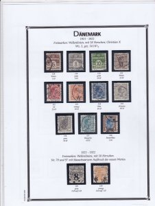 Denmark Stamps Ref 15017