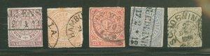 North German Confederation #1/3-6 Used Single