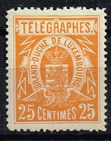 Luxembourg, Sc.# MH Telegraph Michel T1A, T2A