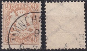 GERMANY Bayern Bavaria [1873] MiNr 0028 X ( O/used ) [01]