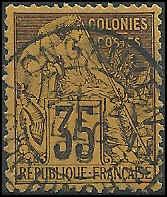 French Colonies  - 56 - Used - SCV-30.00