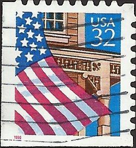 # 2921 USED FLAG OVER PORCH