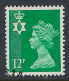 Northern Ireland SG NI35 SC# NIMH18 Used  with first day cancel 12p Machin