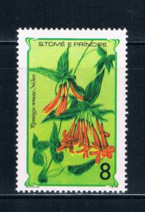 Saint Thomas and Prince Is 503d Unused Flowers (GI0336)+