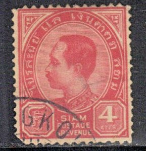 THAILAND SCOTT# 80 **USED** 1899-1904  4a   SEE SCAN