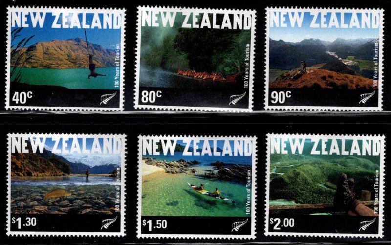 New Zealand Scott 1722-1727  MNH** Tourism set 2001
