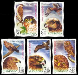 Romania 2007 Birds Scott #4935-4539 Mint Never Hinged