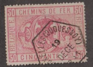 Belgium Scott #Q4 Stamp - Used Single