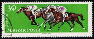 Hungary #1406 Galloping Horses; CTO (0.25)