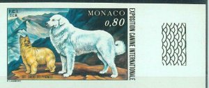 83898 - MONACO - STAMPS: Dallay  # 1127 IMPERF N/D - MNH  Dogs 1977 Pyrenees dog