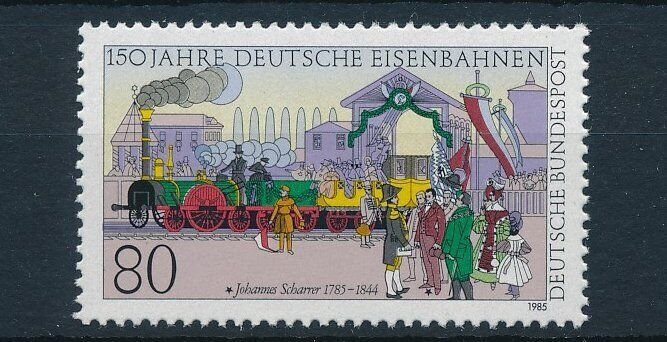 [61577] Germany Bund 1985 Railway train Eisenbahn  MNH