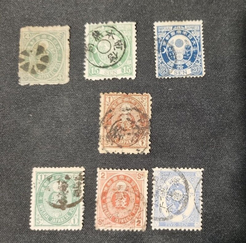 Japan 1876-1883 koban. Set as seen.. #1054