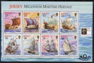 Jersey 2000 \'The Stamp Show 2000\' - Maritime Heritage p...