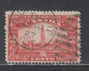 Canada, 1c Parliament Building  (SC# 143) Used