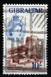 Gibraltar #144 F-VF Used CV $45.00 (X3872)