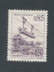 Yugoslavia 1966 Scott 839 used - 85p, Industrial Progress