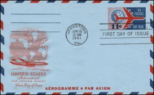 US UC35 Airplane Artmaster U/A FDC