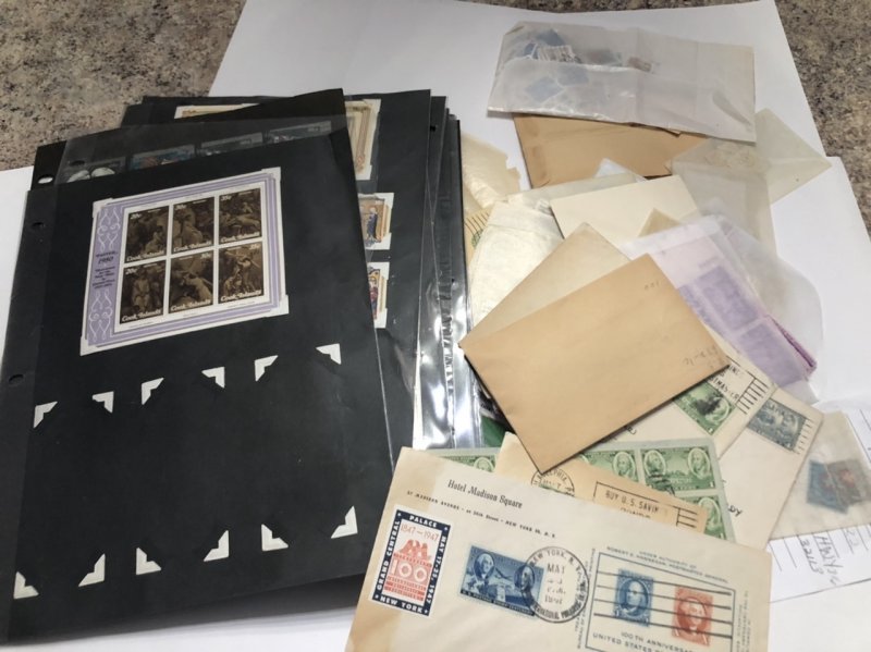 W.W. Stamps In Glassine’s & Lots More Cook Islands, U.S & Some Old Envelopes