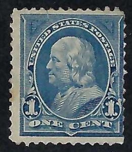 US Scott #247 Mint OG NH slight GD Fine