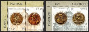 VATICAN CITY 2006 St Peter's Basilica Anniversary; Scott 1332-33; MNH