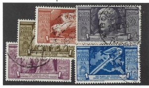 Italy SC   C95-C99 Used F-VF SCV$565.00...Fill key spots!