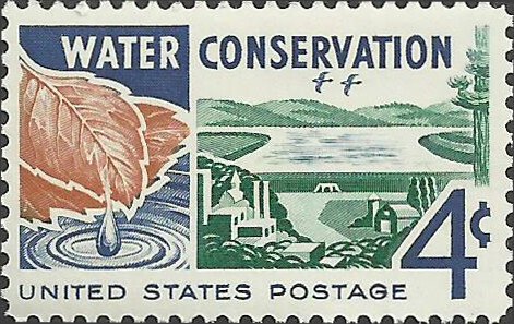 # 1150 MINT NEVER HINGED ( MNH ) WATER CONSERVATION    