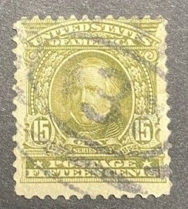 US Scott Number 309 Used