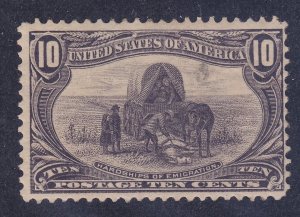 US 290 Mint OG 1898 10¢ Hardships of Emigration Trans-Mississippi Issue F-VF