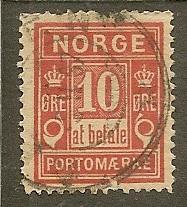 Norway  Scott J3    Numeral    Used