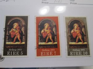 Ireland #382-4 used 2021 SCV = $1.25