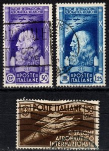 Italy #346-8  F-VF Used CV $15.00 (X3077)