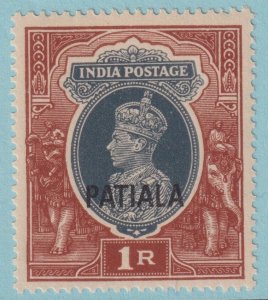 PATIALA 115 MINT NEVER HINGED OG * * NO FAULTS VERY FINE!  IGC