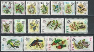 1971 Fiji Elisabetta II 16v. MNH SG. n. 435/50