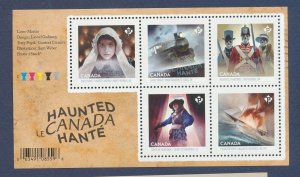 CANADA - Scott 2748 - MNH S/S - Haunted House - 2014