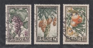 Algeria Scott #229-231 Used