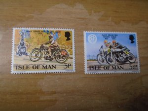 Isle of Man  #  33-34  MNH