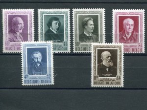 Belgium 1952 set mint VF NH - Lakeshore Philatelics