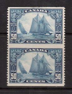 Canada #158c VF/NH Imperf Pair 