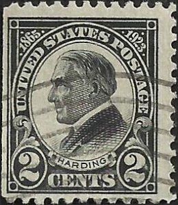 # 610 Used Black Warren G. Harding
