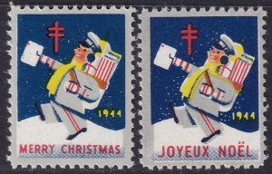 Canada 1944 Christmas seal set MNH**