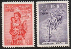 Philippines Sc #B4-B5 MNH