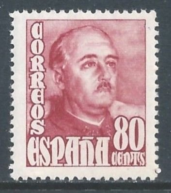 Spain #803 NH 80c Gen. Francisco Franco