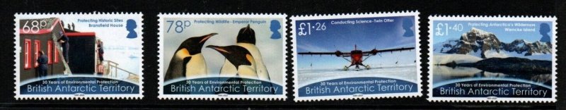 BRITISH ANTARCTIC TERR. SG808/11 2021 PROTECTING HISTORIC SITES  MNH