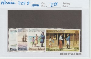 Pitcairn Islands 225-8 VF MNH QEII