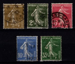 France 1932-39 Sower w/o ground, Part Set [Used]