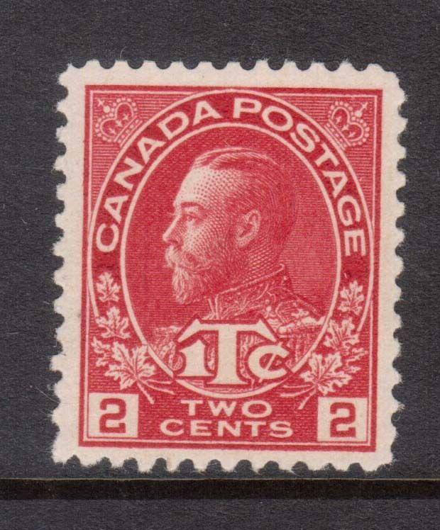 Canada #MR3a VF/NH **With Certificate**