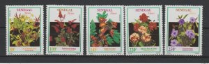 Senegal 1993 / 1994 Mi. 1260 - A1263 Fleurs Flowers Flowers Flora RARE! RARE-