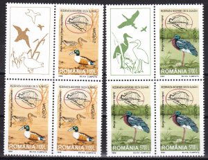 Romania, Fauna, Birds, EUROPA MNH / 1999